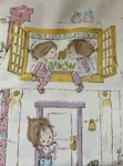 Betsey Clark Bed Sheet Set Full Size Flat Fitted & 2 Pillow Cases Farm Country. Fixed Price $44.83.