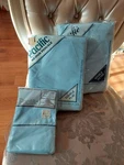 Nos Vtg Pacific Double Flat Fitted Sheets 2PILLOWCASES.NO Iron Percale Usa.. Fixed Price $45.00.