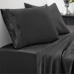 Sweet Home Collection 4 Piece Microfiber Sheet Set Queen. Fixed Price $29.75.