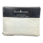 Vintage Ralph Lauren Twin Flat Sheet 100% Cotton T200 White Nos. Fixed Price $27.77.