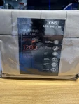 Fairfield Square Essex Stayfit 6-PC King Sheet Set 1200 Tc, Lt Tan, Nwt. Fixed Price $64.88.
