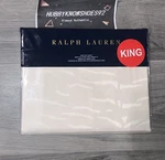 New Ralph Lauren Home Cream Olivia Collection Mirada Cotton King Flat Sheet. Fixed Price $59.99.