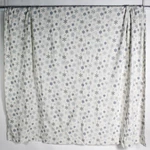 Mainstays White Snowflake Pattern Queen Cotton Flat Sheet. Fixed Price $20.85.
