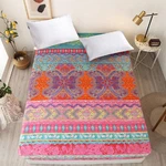 Naturety Bedding Fitted Sheet With Deep Pocket,bohemian Printed Soft Fabric B.... Fixed Price $26.71.