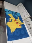 Pokemon Pikachu Pillow Case 2017 Northwest Co. Excellent Condition 30 19 1/2". Fixed Price $14.00.