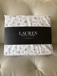 Ralph Lauren New King Sheet Set Spring Farmhouse/cottage 4PC White W/flowers Nwt. Fixed Price $125.00.