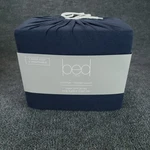 Bed Inc King Sheet Set Cotton Tencel Lyocell Jersey Deep Navy 4 Piece Oeko-tex. Fixed Price $59.99.