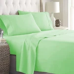 Branded Bedding Collection Egyptian Cotton Select Size & Tc Sage Solid Color. Fixed Price $108.29.