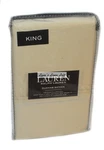 Ralph Lauren Dunham Oat King Pillowcases New Cotton Sateen 300TC. Fixed Price $39.99.