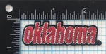 Oklahoma Sooners Ncaa College Vintage 2.5" Lower Case Text Logo Team Patch. Fixed Price $9.95.