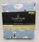 New Cuddl Duds 4PC Cali King Size, Sheet Set. Penguins. Fixed Price $52.18.