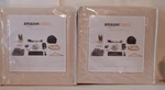Amazonbasics Lightweight Super Soft Microfiber Sheet Set- Twin Beige Nip. Fixed Price $5.00.