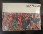 Vintage 1989 Revman Kismet One King Fitted Sheet Green Blue Red Paisley (B1-A14). Fixed Price $68.99.