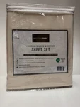 Madison Park 3M Microcell Solid 3-PC Sheet Set, Size Cal King. Fixed Price $41.98.