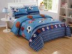 Chezmoi Collection 6-PIECE Kids/teens Mini Bed Bag Soft Microfiber Nav.... Fixed Price $64.59.