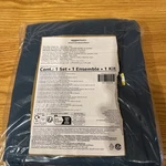 Amazon Basics Dark Teal Microfiber Twin Sheet Set New. Fixed Price $11.00.