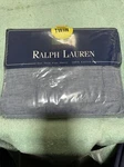 Vintage Ralph Lauren Blue Twin Flat Sheet 100 % Cotton New Sealed. Fixed Price $46.66.