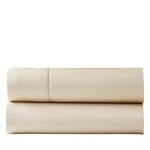 Ralph Lauren Organic Sateen Flat Sheet, Twin Coastal Sand Color. Fixed Price $84.99.