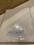 Nwt Matouk Twin Fitted 18 Pocket Ivory Sheet. Fixed Price $100.00.