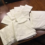 Sferra Bros 100% Egyptian Cotton Lace Embroidered King Bedding Set 12 Pieces. Fixed Price $980.00.
