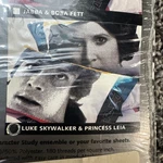 Vtg Licensed 1997 Star Wars Luke Leila Multi 180 Blend Standard Pillowcase. Fixed Price $15.38.