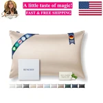 Pillowcase 100% Organic Mulberry Silk, 22 Momme, Grade 6A Oeko-tex Cer.... Fixed Price $84.59.