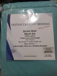 Destiny Crescent Bedding Jersey Knit Sheet Set. Fixed Price $23.00.