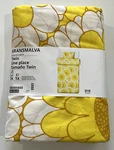 New Ikea Kransmalva Twin Duvet Cover With Pillowcase, Yellow White Floral. Fixed Price $30.75.
