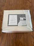 New Fairfield Square Brookline 1400THREAD Count 6 Piece Ivory Queen Sheet Set. Fixed Price $56.00.