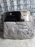 Hotel Collection 600 Tc Egyptian Cotton Extra Deep Queen Fitted Sheet Silver. Fixed Price $60.00.