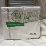 Vtg Flat Sheet Twin Size 100% Cotton Nos First Lady Standard Muslin 72 X 108. Fixed Price $17.00.