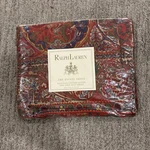 New Ralph Lauren Home Galahad Multi Color Twin Flat Bed Sheet Paisley Nip. Fixed Price $89.99.