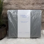 Charter Club Damask Twin Sheet Set Solid Grey 550 Tc Cotton 3 Pc Macy 2025 New. Fixed Price $29.99.