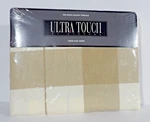 Ultra Touch By Stevens Twin Flat Sheet Tan Plaid Vintage New Package Wear. Fixed Price $27.99.