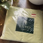 Vintage Ralph Lauren Honey Dew Queen Flat Sheet 100% Cotton Nip Nos. Fixed Price $50.00.