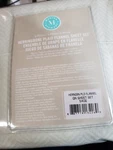 Martha Stewart Queen Size Flannel Sheet Set -deep POCKET-C0LOR Sage Heringbone. Fixed Price $34.99.