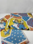 Vintage Raggedy Ann & Andy Twin Sheet Set Cotton Blend 2-PIECE Bedding. Fixed Price $34.99.