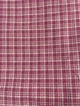 Vintage Pink & Cream Plaid Fabric 44 X 5YD. Fixed Price $19.99.