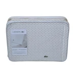 Lacoste Queen 4-PIECE Sheet Set 100% Cotton Percale Sleet Pattern Breathable. Fixed Price $52.50.