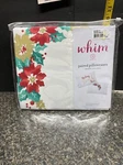 Martha Stewart Collection Whim Standard 100% Cotton Paired Christmas Pillowcases. Fixed Price $15.00.