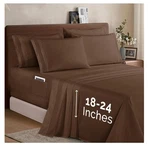 Ultra Soft 6-PIECE Bed Sheet Set With Smart Storage Pockets Extra Deep. Fixed Price $25.99.
