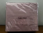 Calvin Klein 4 Piece Full Sheet Set 100% Combed Cotton Mauve Pink India 320TC. Fixed Price $68.00.