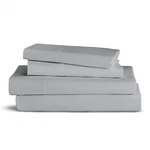 Purity Home 100% Cotton Light Gray For Queen Bed, 400TC Percale Sheets.... Fixed Price $64.59.
