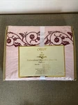 Sheets Full Size Crest By Ehf Embroidered Microfiber Fits Extra Deep Mattress. Fixed Price $13.95.