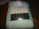 Honeymoon Home Fashions 8 Piece Full/queen Comforter Bedding Set Green White. Fixed Price $29.99.