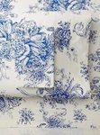 Melange Home 189755 Navy Toile King Sheet Set. Fixed Price $115.83.