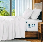 Sonoro Kate 100% Egyptian Cotton Sheets Set, Extra Deep Pocket Up To... 16. Fixed Price $57.00.