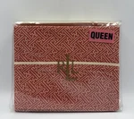 Ralph Lauren Villa Camelia Fretwork Flat Sheet Queen 300 Thread Count. Fixed Price $195.00.