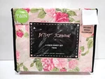 Betsey Johnson Floral Shabby Chic Pink Roses Twin Sheet Set 4PC. Fixed Price $44.64.