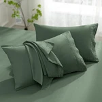 Aormenzy Microfiber Pillow Cases King Size Set 2-1800 Thread Count Ultra So. Fixed Price $14.99.